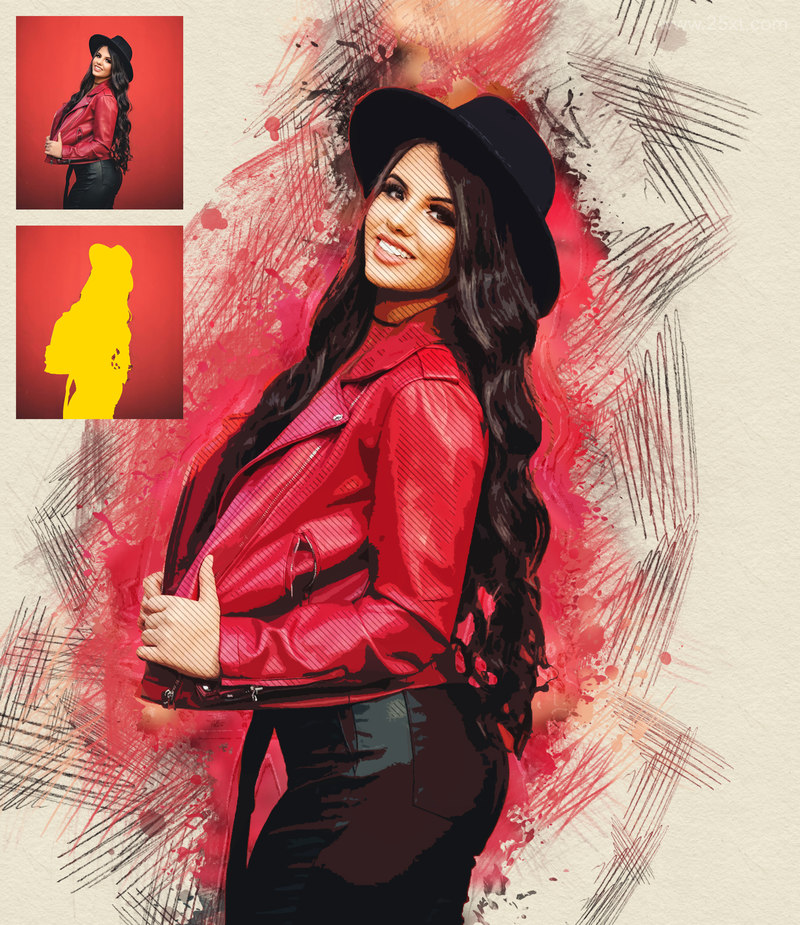 25xt-485173-Stylish Art - Watercolor Photoshop Action5.jpg
