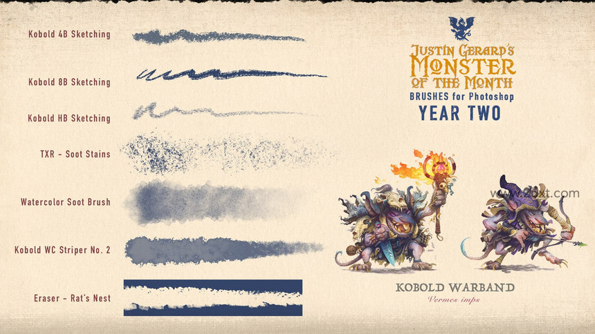 25xt-485298-Monster of the Month - YEAR TWO Brushes by Justin Gerard7.jpg