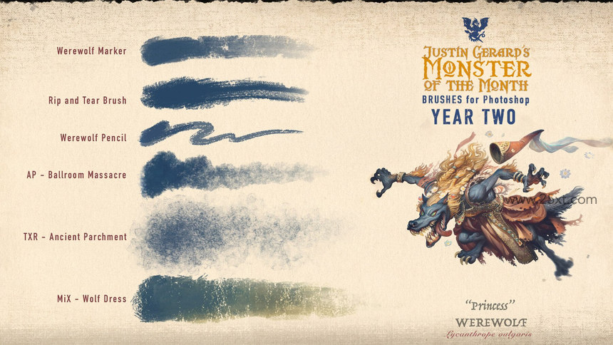 25xt-485298-Monster of the Month - YEAR TWO Brushes by Justin Gerard13.jpg