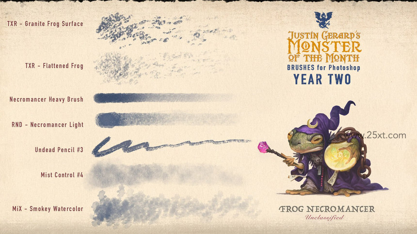 25xt-485298-Monster of the Month - YEAR TWO Brushes by Justin Gerard6.jpg