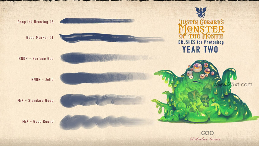 25xt-485298-Monster of the Month - YEAR TWO Brushes by Justin Gerard11.jpg