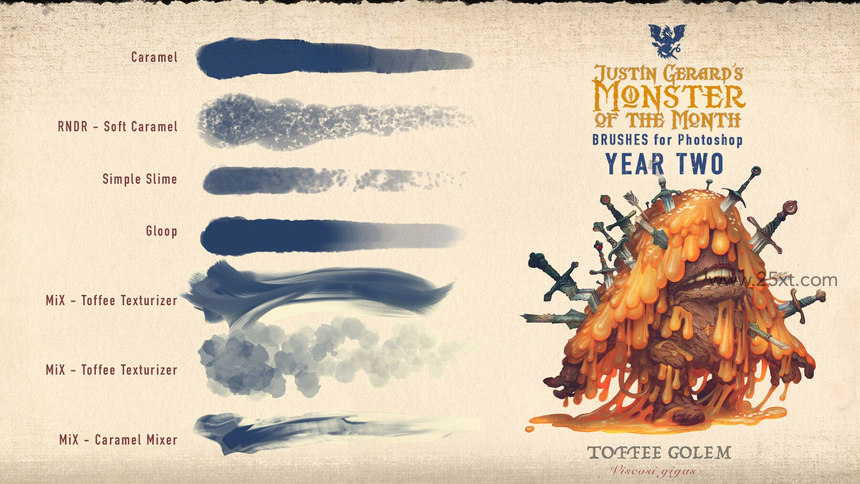 25xt-485298-Monster of the Month - YEAR TWO Brushes by Justin Gerard12.jpg