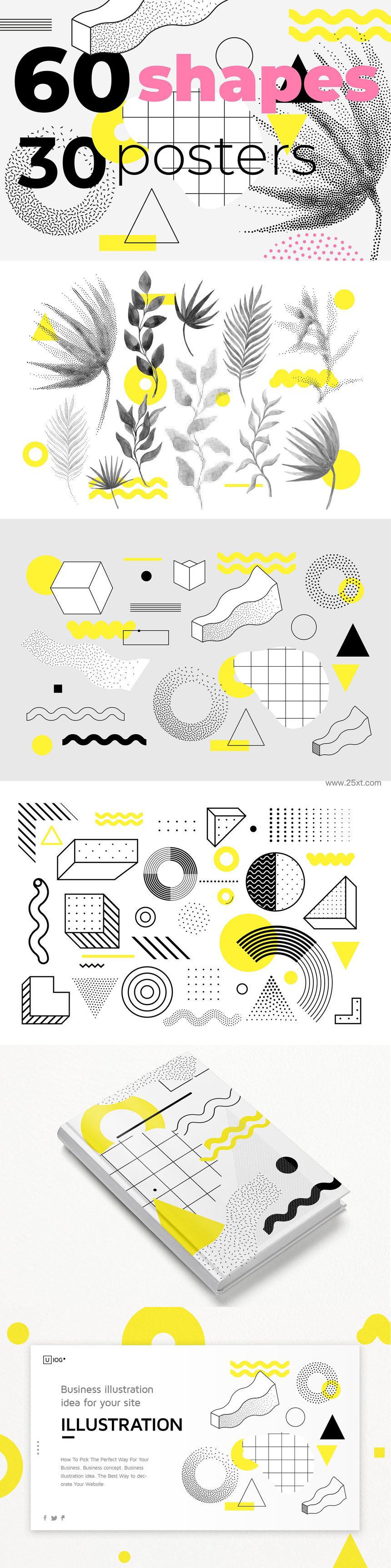 25xt-485563-60 geometric shapes 30 posters2.jpg