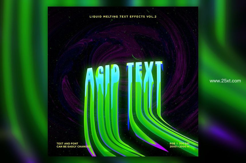 25xt-485986-Liquid Melting Text Effects Vol.23.jpg