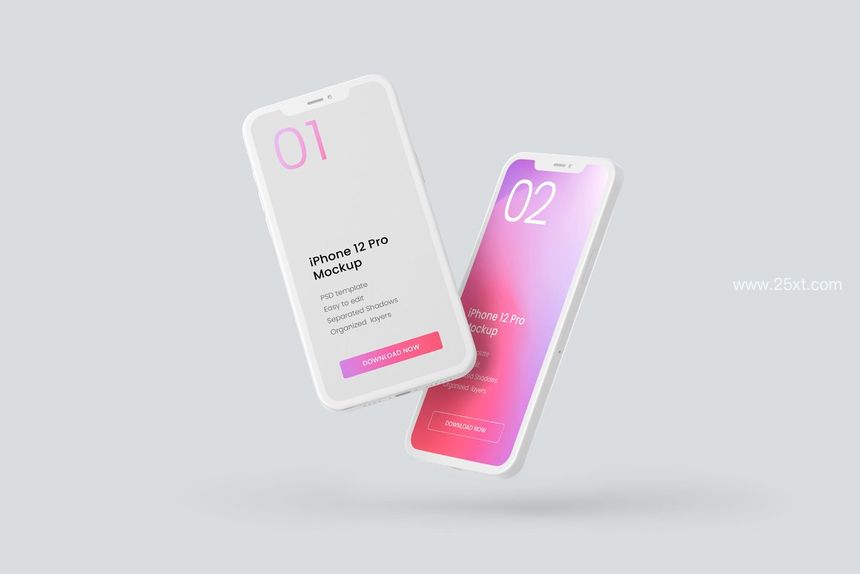 25xt-486198-iPhone 12 & 13 Pro Clay Mockup Set10.jpg