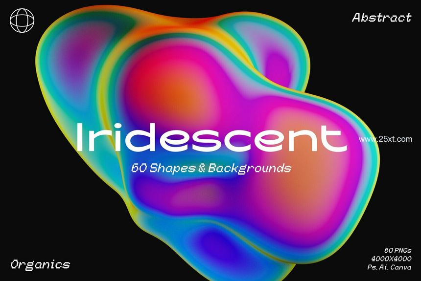 25xt-486214-Iridescent Gradient Shapes & Backgrounds1.jpg