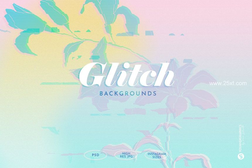 25xt-486492-Glitch Effect Floral 90s Backgrounds1.jpg