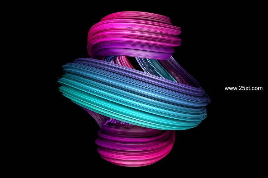 25xt-486592-3D Twisted Decorative Shapes Backgrounds5.jpg