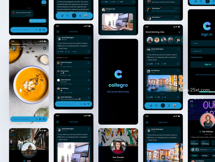 25xt-486689-Collegro - A College Social Media App UI Kit4.jpg