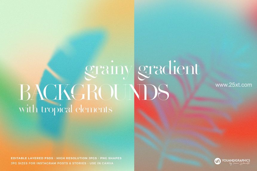 25xt-486920-Tropical Grainy Gradient Backgrounds1.jpg