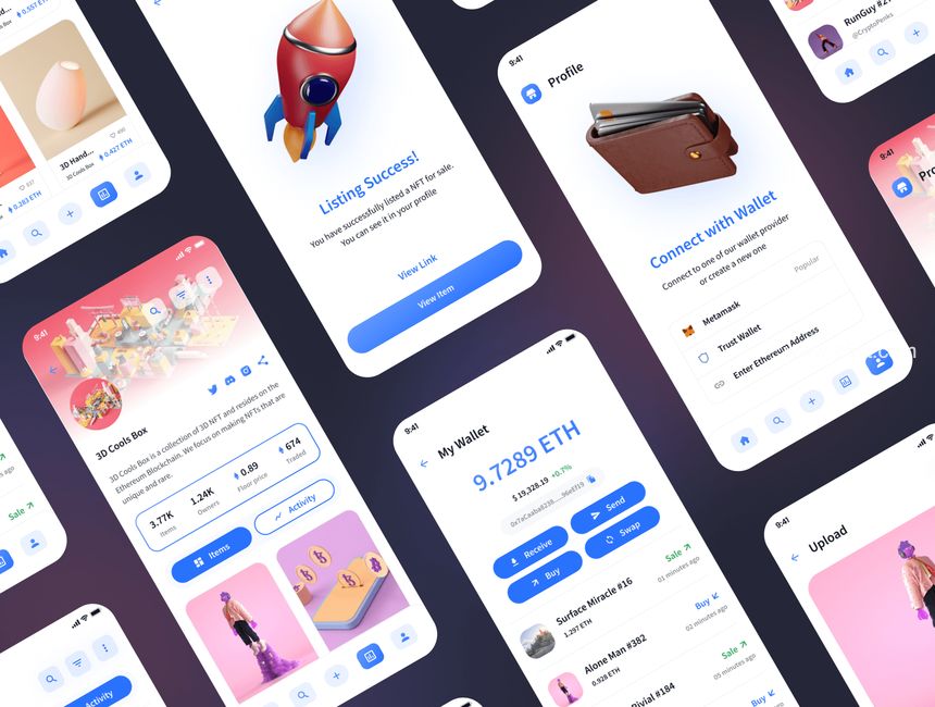 25xt-487340-Baruna - NFT Marketplace Store App UI Kit4.jpg