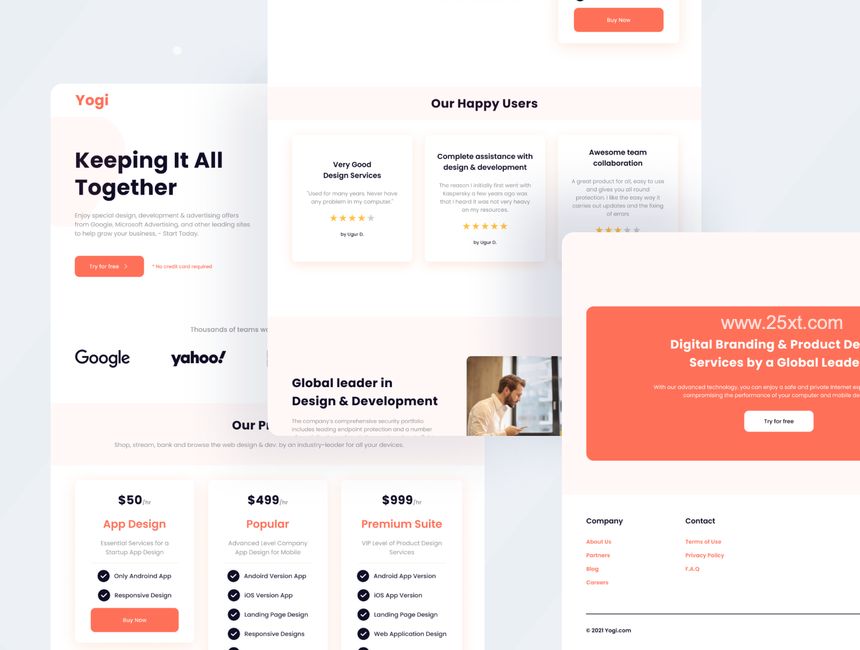 25xt-487537-Yogi - A Premium Startup Website Design UI kit2.jpg