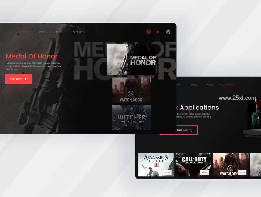 25xt-487641-MiBox - A Console Game Platform UI Design Practice Kit10.jpg