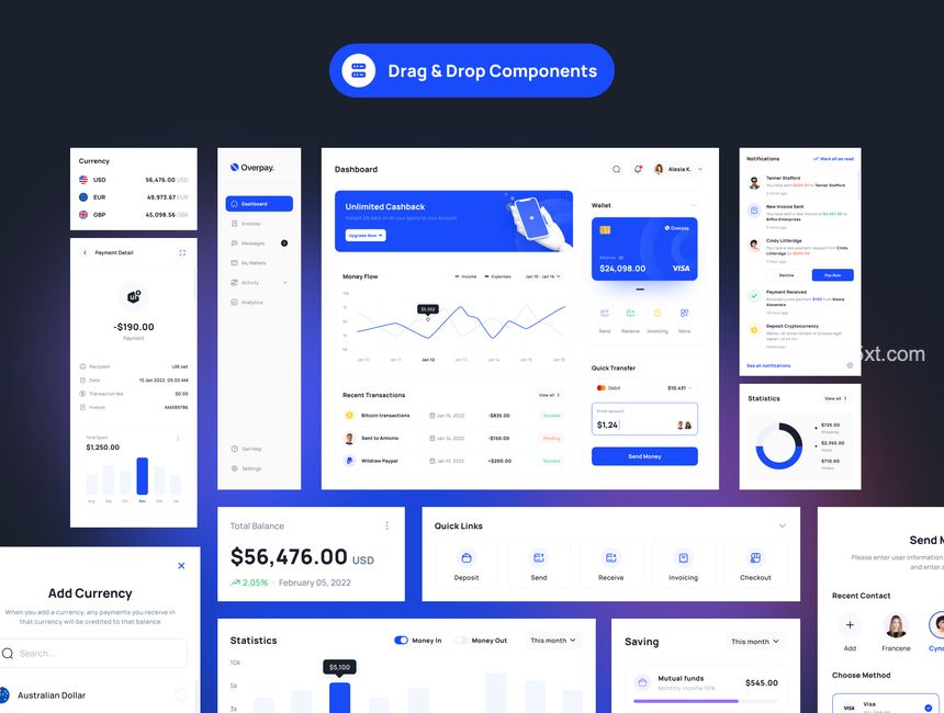 25xt-487647-Overpay - Finance Dashboard UI Kit5.jpg