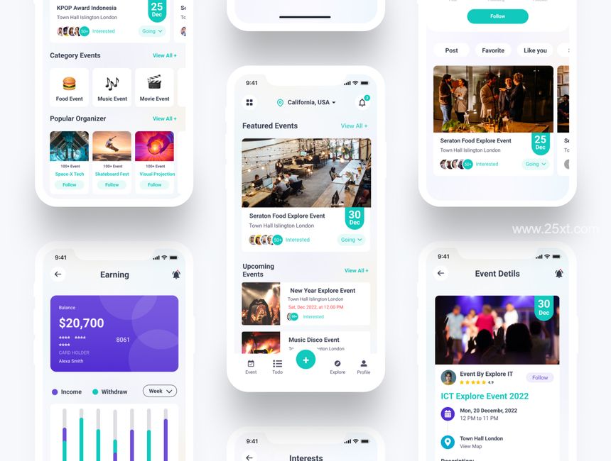 25xt-487717-Eventy - Event Booking App UI Kit3.jpg