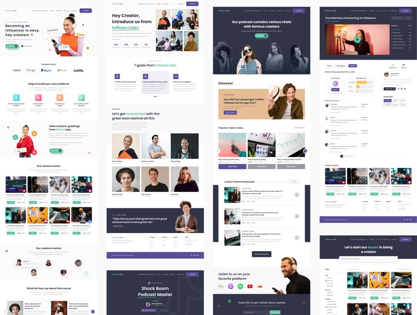 25xt-487734-Influen Labs - Online Course for Inluencer website and responsive uikit5.jpg