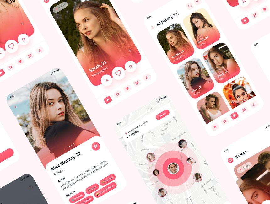 25xt-487738-Kencan - Dating App UI Kit4.jpg