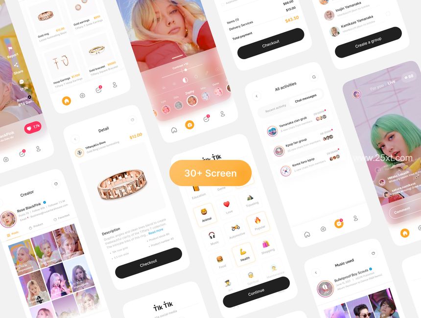 25xt-487745-Tik Tik - Social Media UI KIT4.jpg
