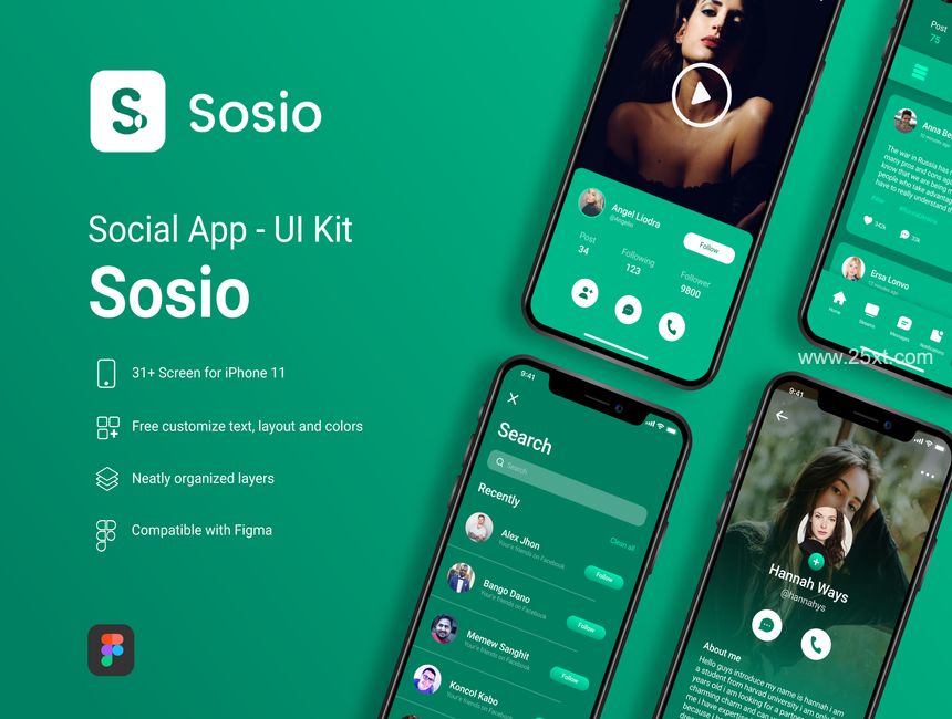 25xt-487868-Sosio - Social Application Mobile UI Kit1.jpg
