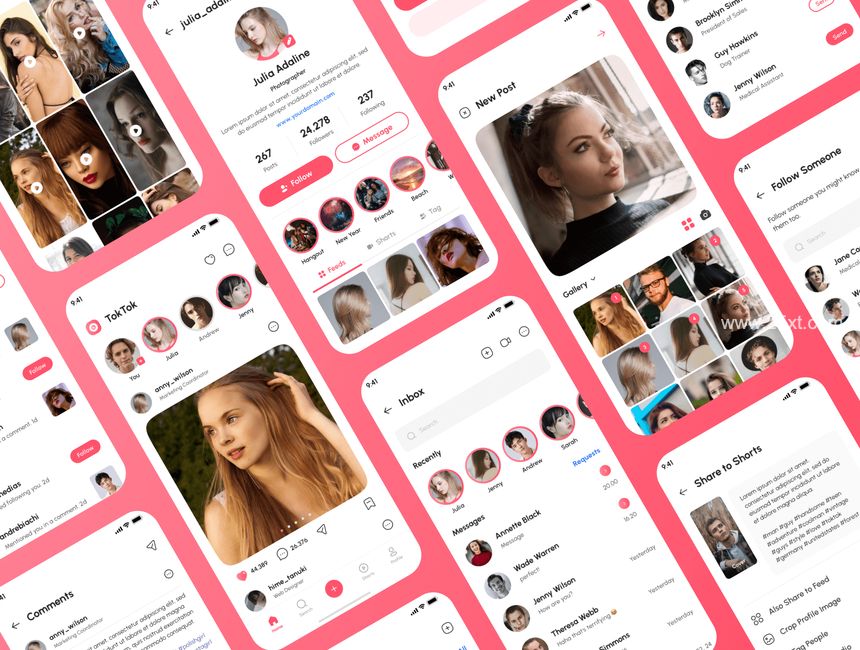 25xt-487870-TokTok - Social Media App UI Kit3.jpg