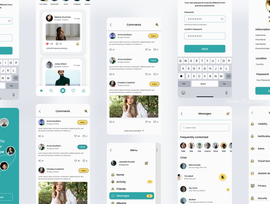 25xt-487898-Socialize - Social Media Mobile App Ui Kit3.jpg