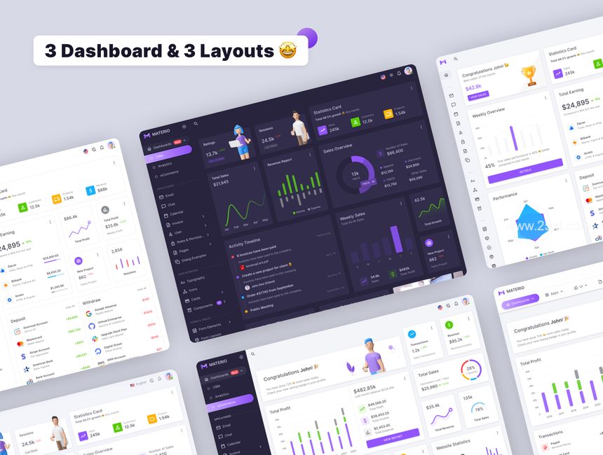 25xt-488052-Materio - Admin Dashboard UI Kit3.jpg