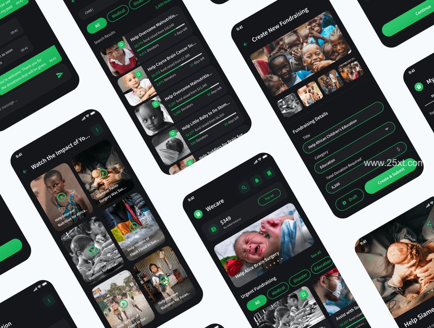 25xt-488079-Wecare - Donation Charity & Fundraising App UI Kit5.jpg