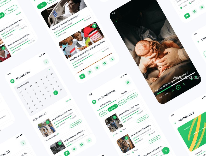 25xt-488079-Wecare - Donation Charity & Fundraising App UI Kit4.jpg