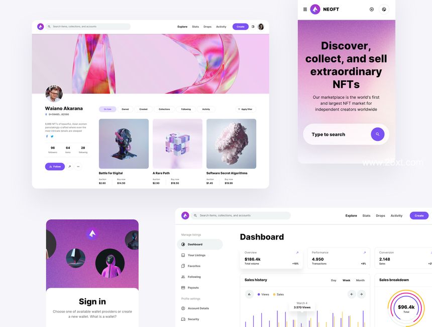 25xt-488145-NeoFT - UI kit for NFT Marketplaces10.jpg