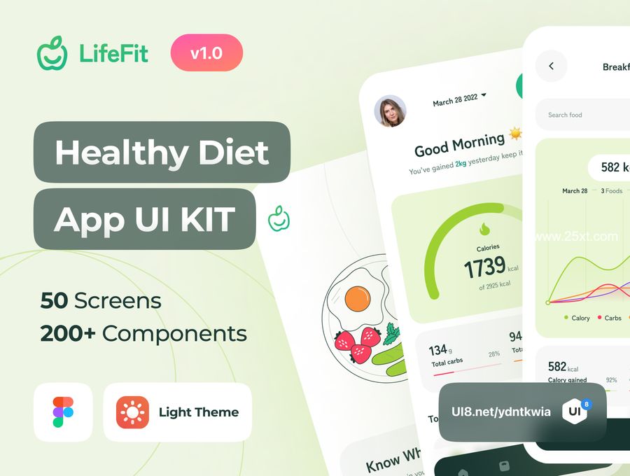 25xt-488224-LifeFit - Healthy Diet Calory Counter App UI Kit1.jpg