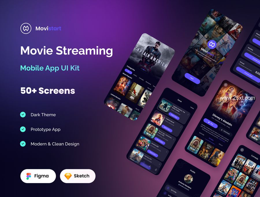 25xt-488343-Movie Streaming App UI Kit1.jpg