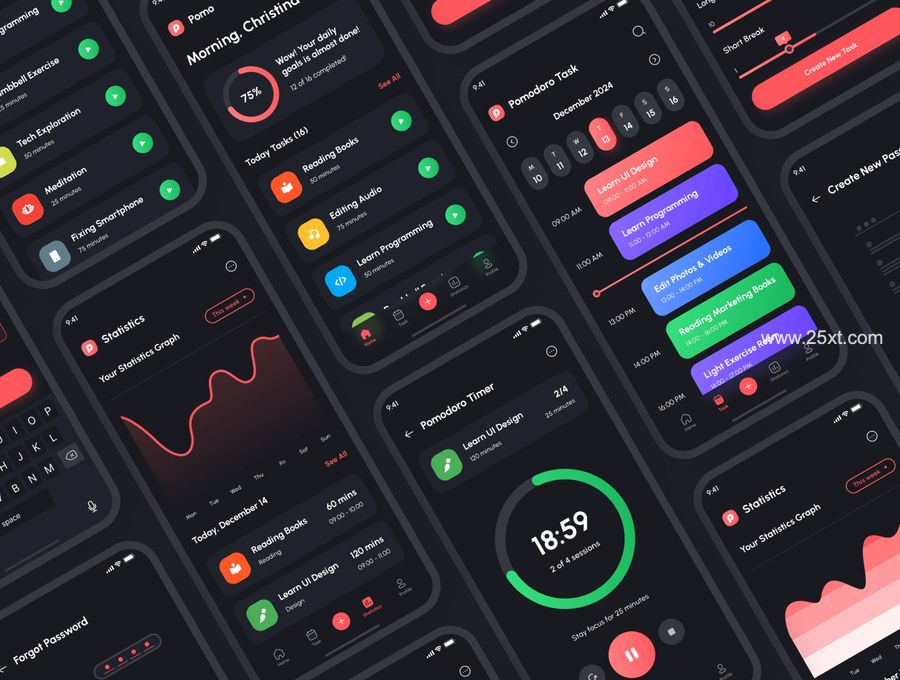 25xt-488398-Pomo - Pomodoro & Timer App UI Kit4.jpg