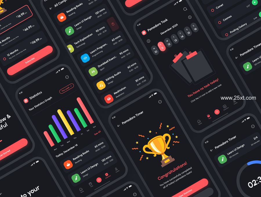 25xt-488398-Pomo - Pomodoro & Timer App UI Kit5.jpg