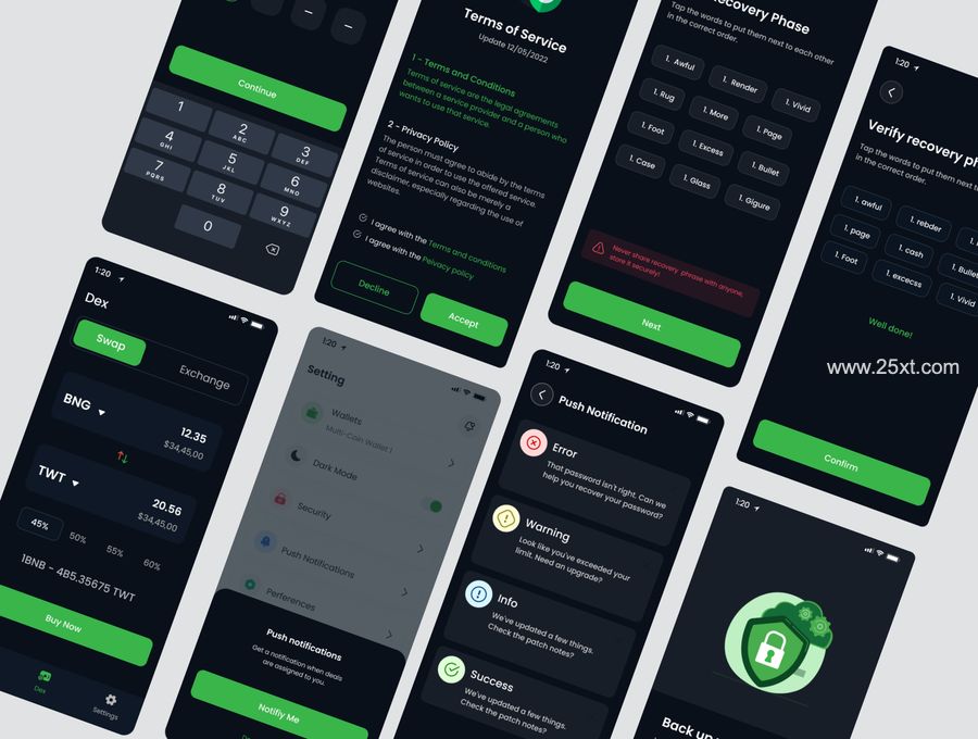 25xt-488400-Wiipay - Crypto Blockchain Exchange Wallet Mobile App UI UX Design UI Kit6.jpg