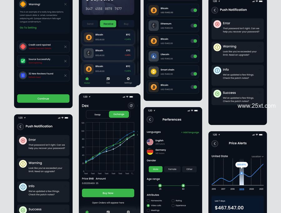 25xt-488400-Wiipay - Crypto Blockchain Exchange Wallet Mobile App UI UX Design UI Kit3.jpg