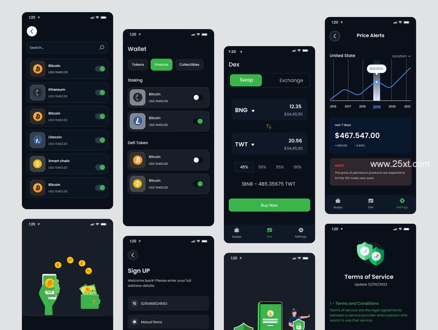 25xt-488400-Wiipay - Crypto Blockchain Exchange Wallet Mobile App UI UX Design UI Kit5.jpg