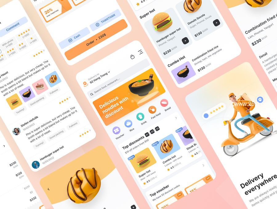 25xt-488401-Yummy - Delivery Food App iOS Ui Kit6.jpg