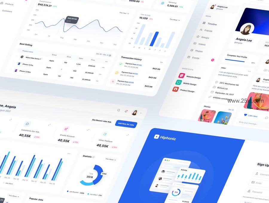 25xt-488496-Hiphonic - Dashboard Multipurpose UI Kit4.jpg