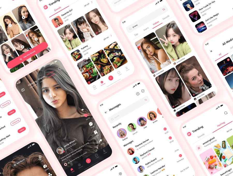 25xt-161937-Zuzu - Short Video & Social Media App UI Kit3.jpg