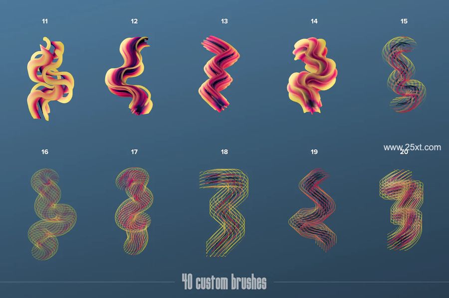 25xt-171070-Gradial Multicolor Brushes for Photoshop8.jpg