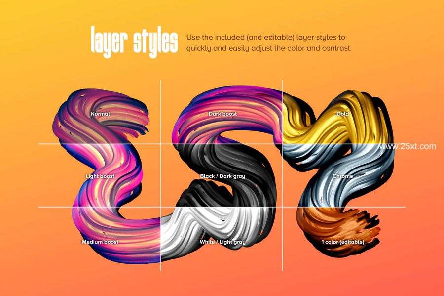 25xt-171070-Gradial Multicolor Brushes for Photoshop6.jpg
