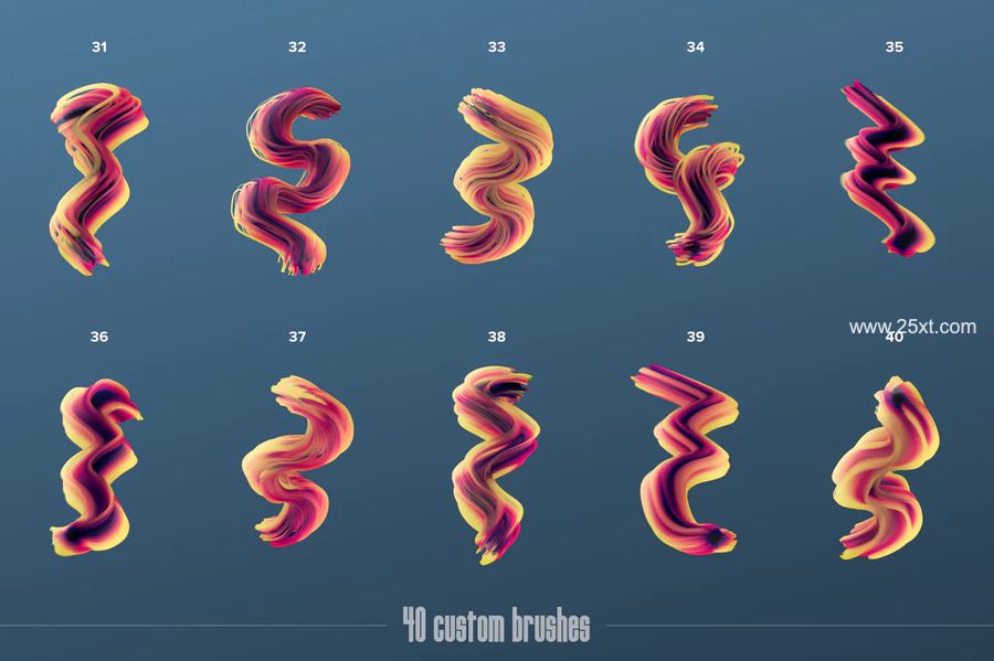 25xt-171070-Gradial Multicolor Brushes for Photoshop10.jpg