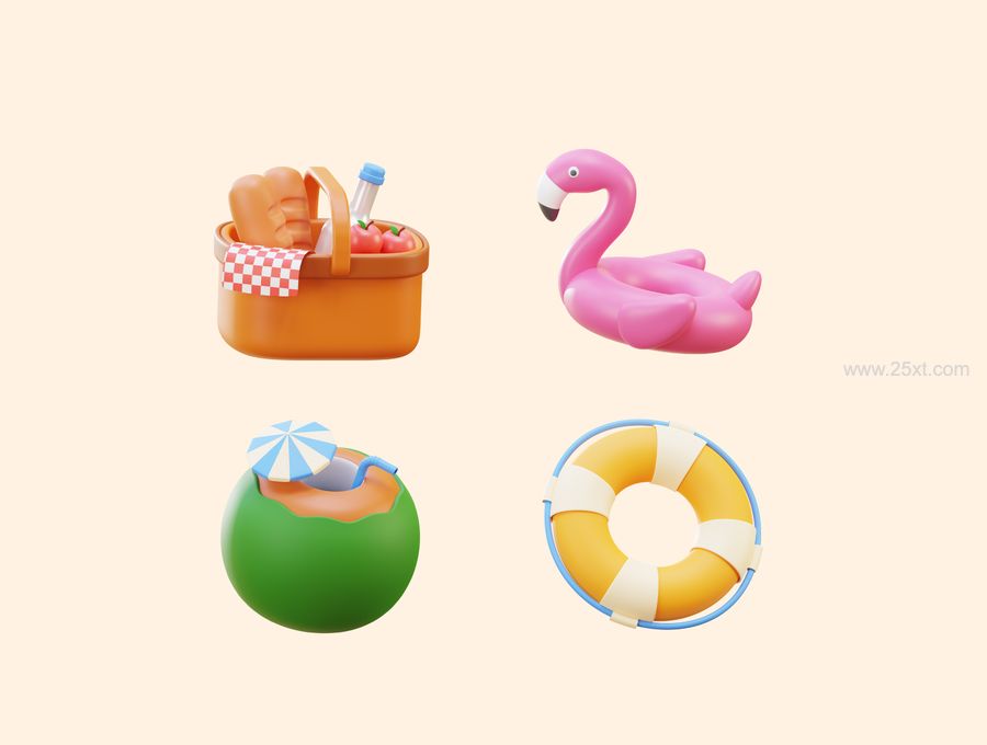 25xt-171366-Summer Vacation 3D Icon Pack6.jpg