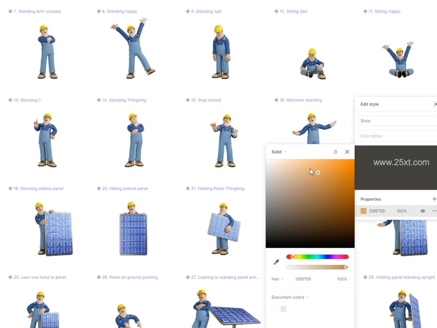 25xt-171371-3D Character Solar Installment Figma-Blender UI KIT3.jpg
