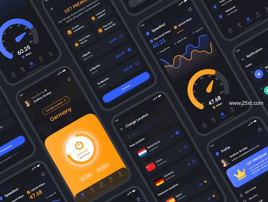 25xt-171509-Levin - VPN App UI Kit5.jpg