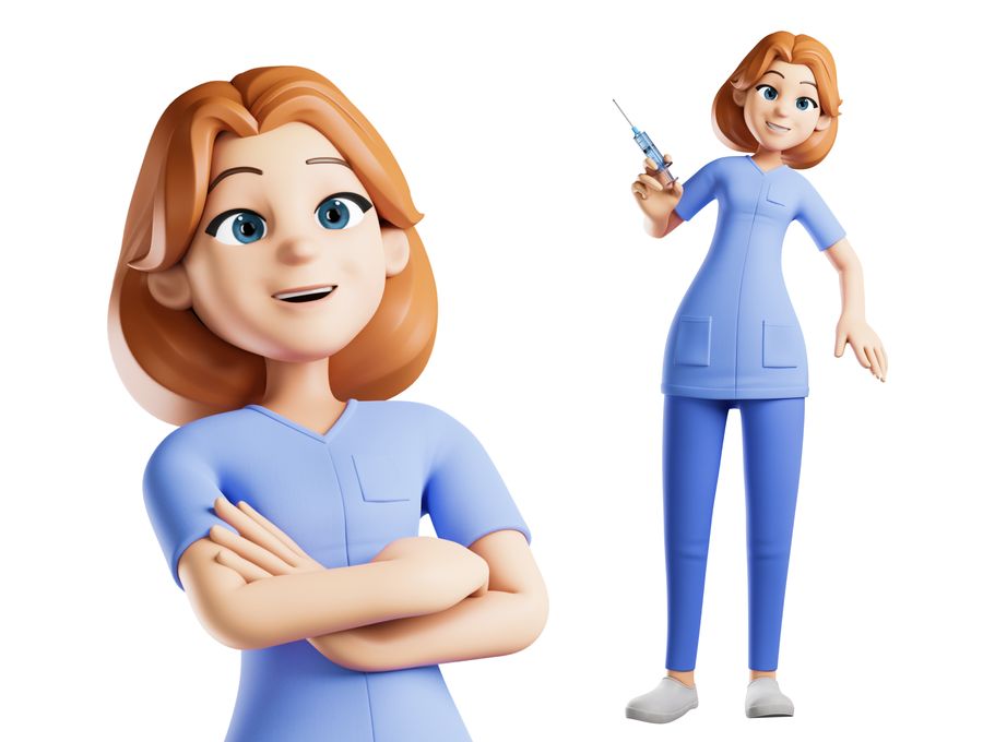 25xt-171515-3D Character Nurse Blender UI KIT4.jpg