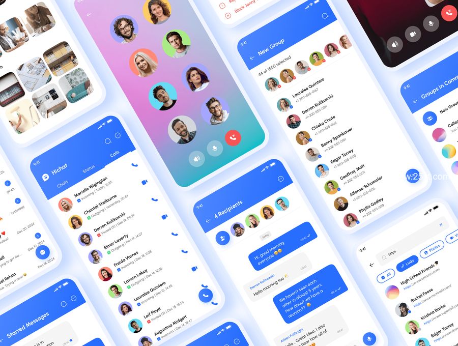 25xt-171682-Hichat - Messenger App UI Kit4.jpg