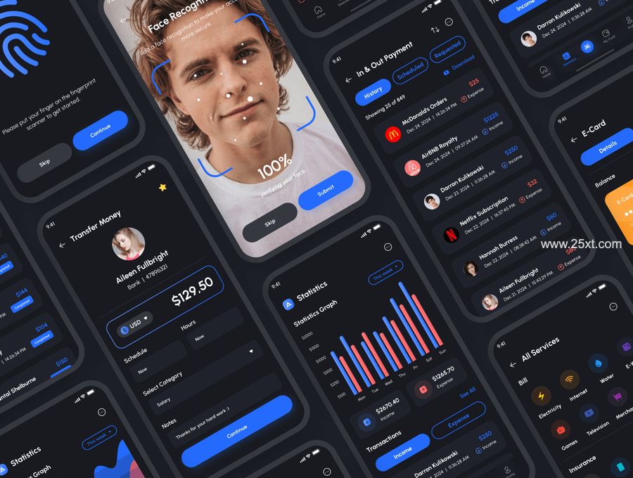 25xt-171695-AllPay - Finance, Banking, & E-Wallet App UI Kit6.jpg