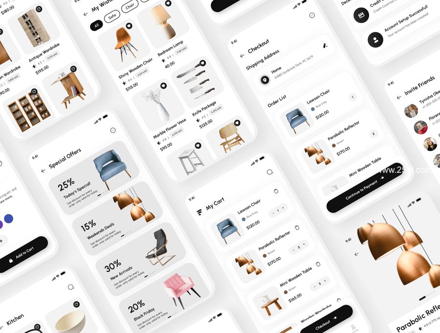 25xt-171699-Funica - Furniture E-Commerce App UI Kit4.jpg