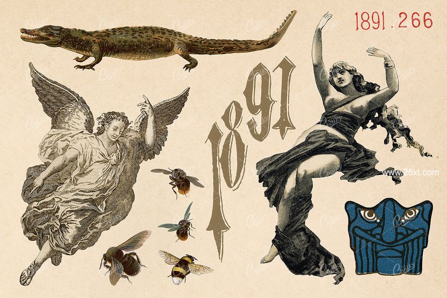 25xt-171744-The Vintage Collage Creator Vol.23.jpg